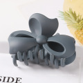 8cm bow large hair claw clip 6 colors acrylic acetate hair clips for girls plastic valentines hair clip